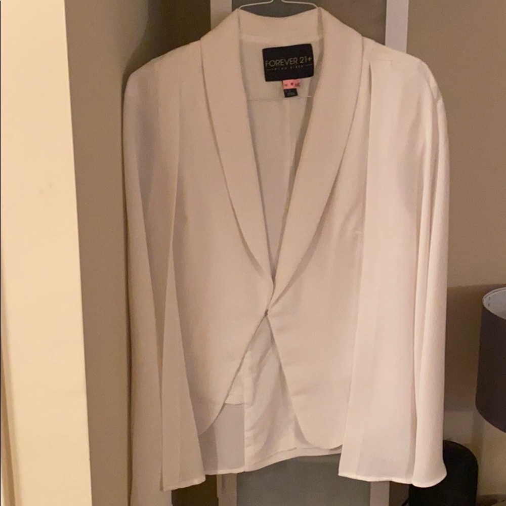 Cape like blazer- forever 21